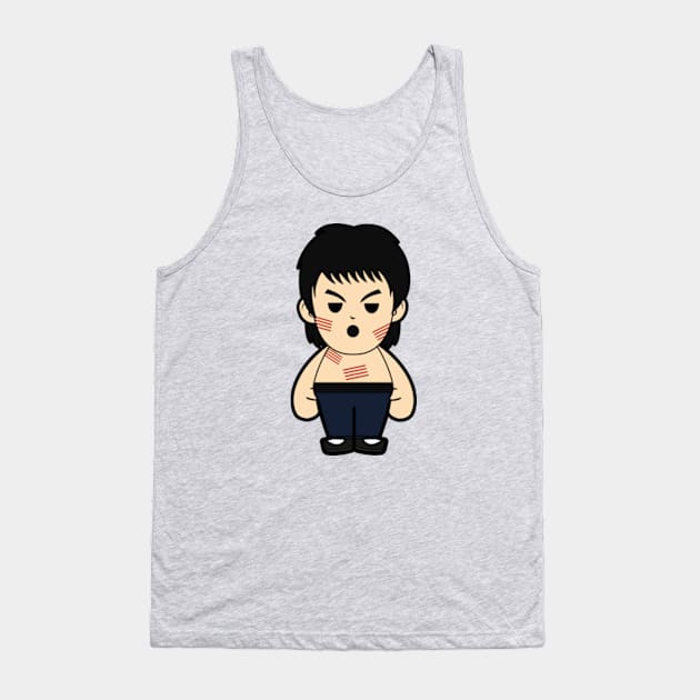 Bruce Lee Chibi Tank Top by nataliawinyoto